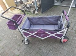 Active Outdoor Bolderkar Paars Met Zonnedak En Extra Bagagetas. Showmodel -Rijden Speelgoed Winkel 20220422 183051 scaled 1