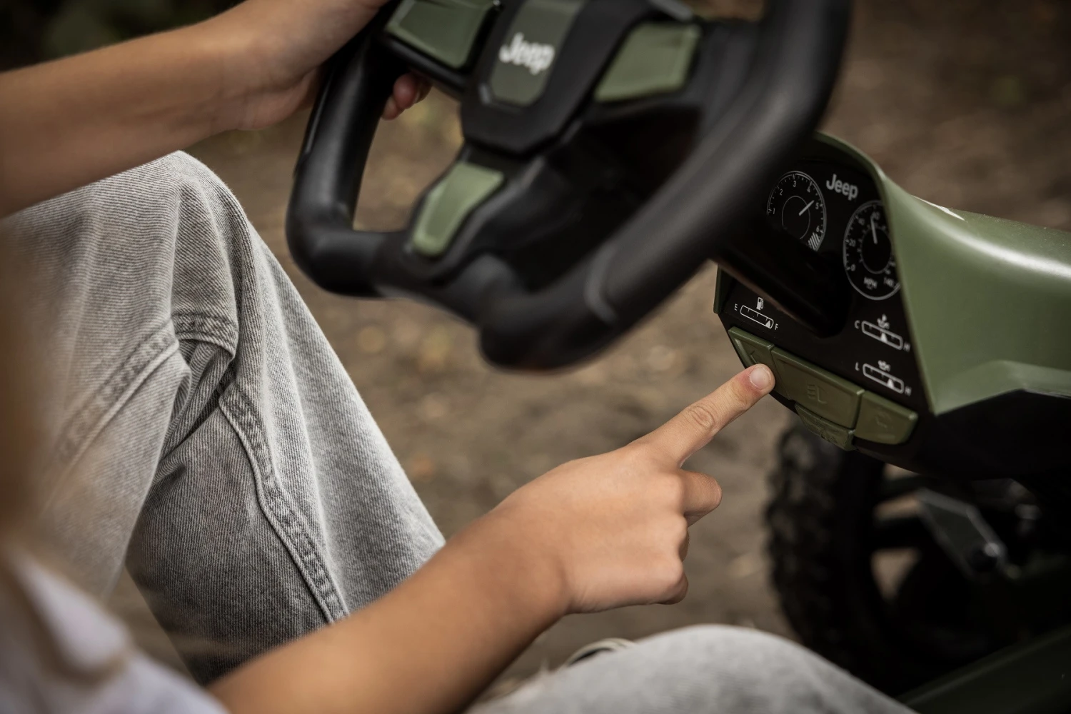 BERG Skelter Jeep® Rally Cherokee Groen BFR 5 BERG Skelter Jeep® Rally Cherokee Groen BFR - Afbeelding 5