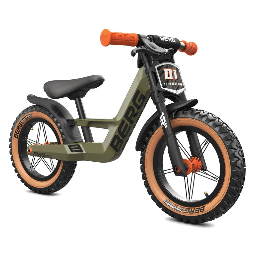 BERG BIKY Trial Groen Loopfiets 12 Inch Handrem 1 BERG BIKY Trial Groen Loopfiets 12 Inch Handrem