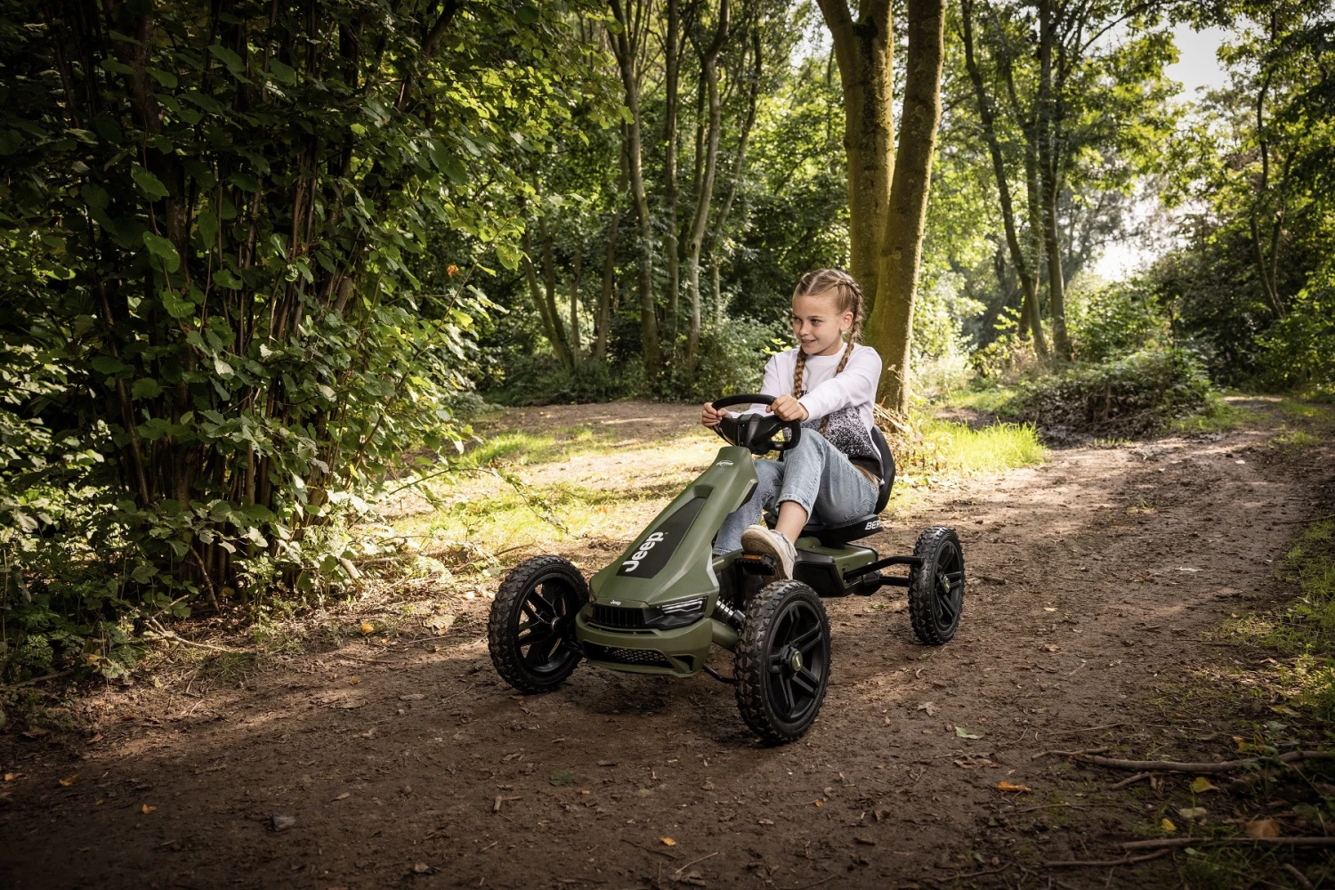 BERG Skelter Jeep® Rally Cherokee Groen BFR 3 BERG Skelter Jeep® Rally Cherokee Groen BFR - Afbeelding 3