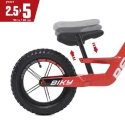 BERG BIKY Cross Red Loopfiets 12 “ -Rijden Speelgoed Winkel berg biky cross rood loopfiets 1