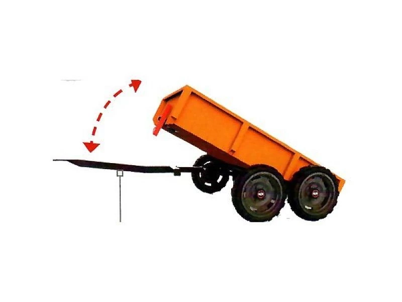 BERG Tandem Trailer L Aanhangwagen Skelter Aanhanger 2 BERG Tandem Trailer L Aanhangwagen Skelter Aanhanger - Afbeelding 2