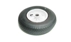 Wiel Met Witte Kunststof Velg