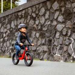 BERG BIKY City Red Loopfiets 12 ” Inch Luchtbanden -Rijden Speelgoed Winkel bergtoys biky city red 12 inch loopfiets speelactief.nl berg 6