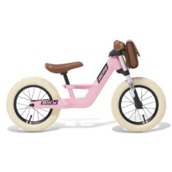 BERG BIKY Retro Pink Loopfiets 12 ” Inch Luchtbanden -Rijden Speelgoed Winkel bergtoys biky retro pink 12 inch loopfiets speelactief.nl berg 1
