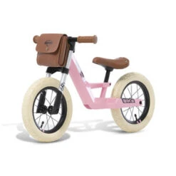 BERG BIKY Retro Pink Loopfiets 12 ” Inch Luchtbanden -Rijden Speelgoed Winkel bergtoys biky retro pink 12 inch loopfiets speelactief.nl berg 3 1