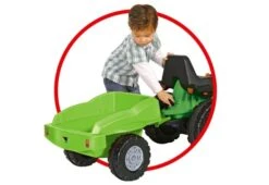 BIG Aanhangwagen Enkelas Trailer Groen -Rijden Speelgoed Winkel big trailer green big 800056668 1 1