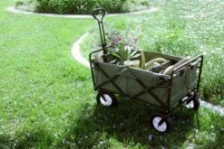 Mac Sports Bolderwagen Opvouwbaar Groen Bolderkar -Rijden Speelgoed Winkel bolderwagen opvouwbaar groen VDM 0737003 2