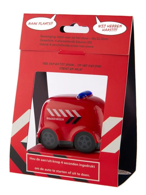 Sirene Brandweer Perry Rood Met Alle Toeters En Bellen 6 Sirene Brandweer Perry Rood Met Alle Toeters En Bellen - Afbeelding 6