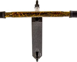 Stuntstep Crisp Blaster Black/Gold Cracking -Rijden Speelgoed Winkel crisp blaster 2020 pro scooter black gold cracked speelactief.nl 3