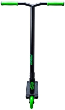 Stuntstep Crisp Blitz 20/21 Black/Green -Rijden Speelgoed Winkel crisp blitz 20 21 pro scooter black green speelactief.nl 3