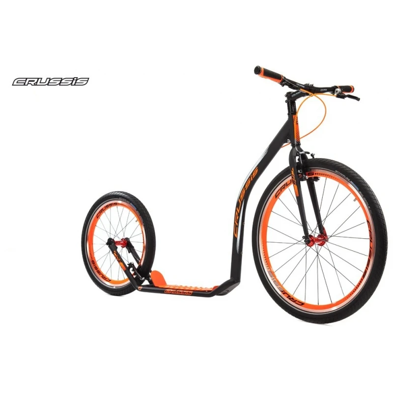 Volwassen Step CRUSSIS URBAN 4.3 BLACK/ORANGE 26/20 5 Volwassen Step CRUSSIS URBAN 4.3 BLACK/ORANGE 26/20 - Afbeelding 5