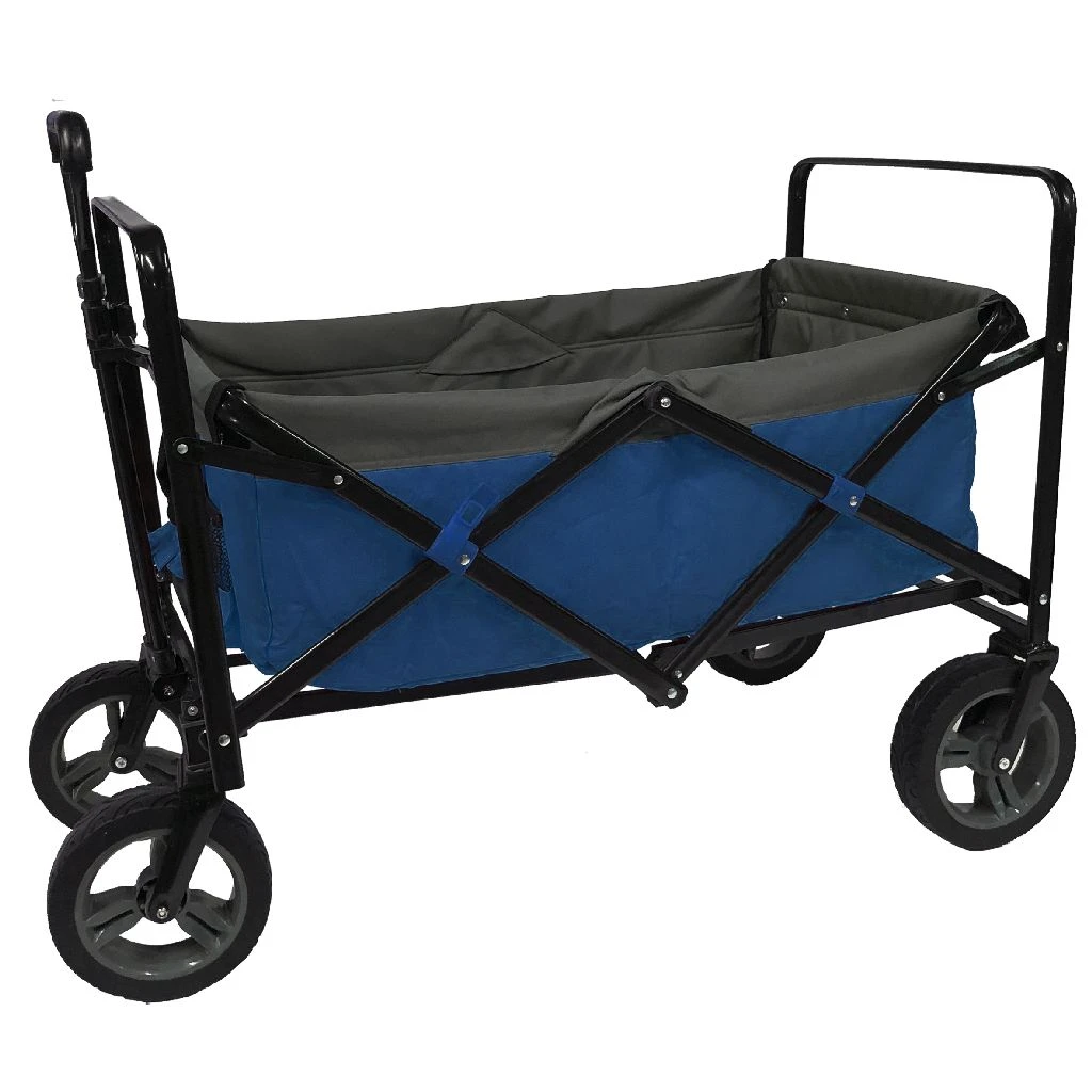 Mc-Sports Outdoor Bolderwagen Blauw/grijs 1 Mc-Sports Outdoor Bolderwagen Blauw/grijs