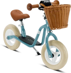 PUKY 4095 LRM Retro Blue Loopfiets Blauw -Rijden Speelgoed Winkel puky 4095 loopfiets lrm blauw retro incl mandje speelactief.nl 2