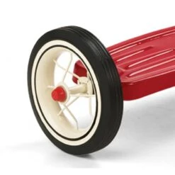 RadioFlyer Classic Red Tricycle Met Duwstang -Rijden Speelgoed Winkel radio flyer rf435aclassic red tricycle with push handle driewieler met duwstang 03