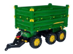 RollyToys Multi Trailer 3-assig John Deere Aanhangwagen