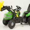 RollyX-Trac Groen Met Voorlader Traptractor
