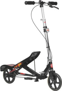 SpaceScooter X580 Black Space Scooter Zwart -Rijden Speelgoed Winkel spacescooter step autoped black 2