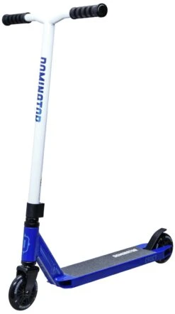 Stuntstep Dominator Cadet Blauw-wit