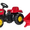 RollyKid X + Aanhanger Rood – Traptractor