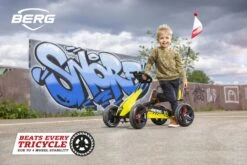 BERG Veiligheidsvlag S/M Voor BERG Buzzy Of Reppy Skelter -Rijden Speelgoed Winkel veiligheidsvlag berg buzzy reppy 1